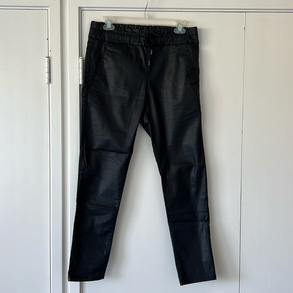 Bevy Flog Shely Black Jogger Pants Size 28 - Picture 2 of 7